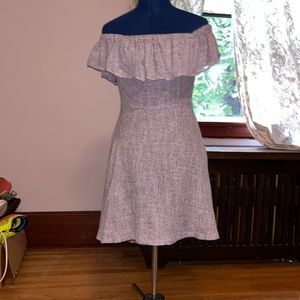 Off the shoulders dress